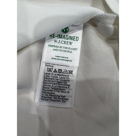 J crew Sleeveless button-front ruffleneck popover - Picture 6 of 6